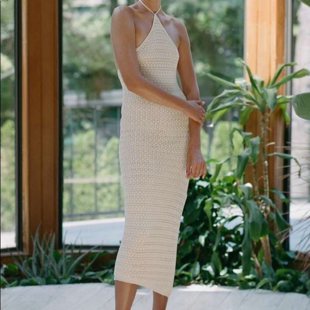 Ronny Kobo Newlyn crochet knit dress - Picture 3 of 11
